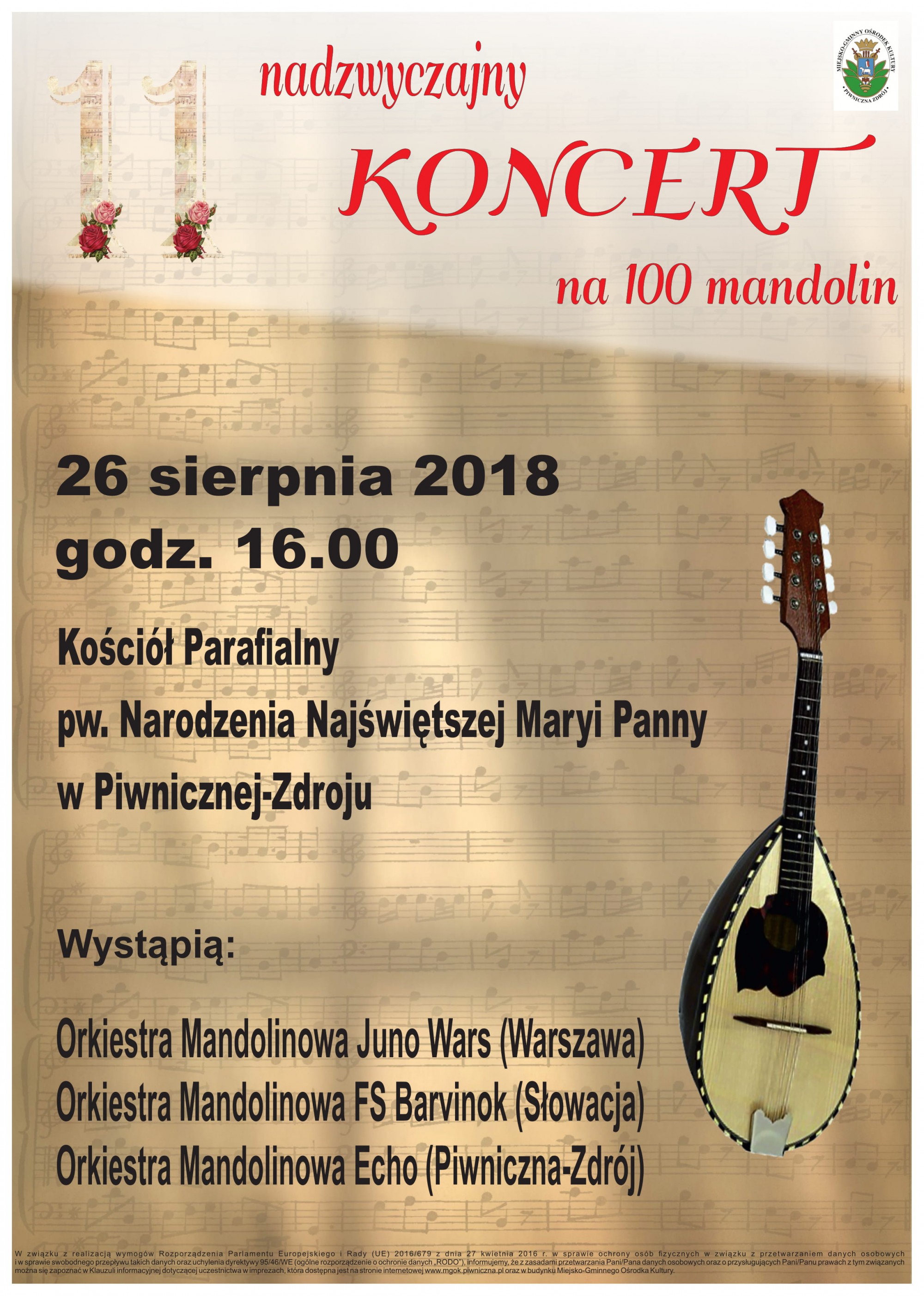 XI nadzwyczajny Koncert na 100 mandolin