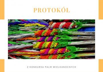 Konkurs Palm Wielkanocnych 2019 - protokół