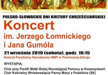 Koncert im. Jerzego Łomnickiego i Jana Gumóla