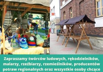 Bezpłatne stoisko produktów regionalnych na Rynku w Piwnicznej-Zdroju