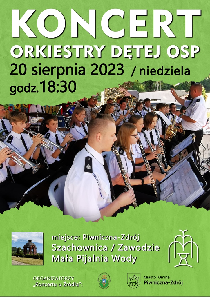 Koncert Orkiestry Dętej OSP w Piwnicznej-Zdroju
