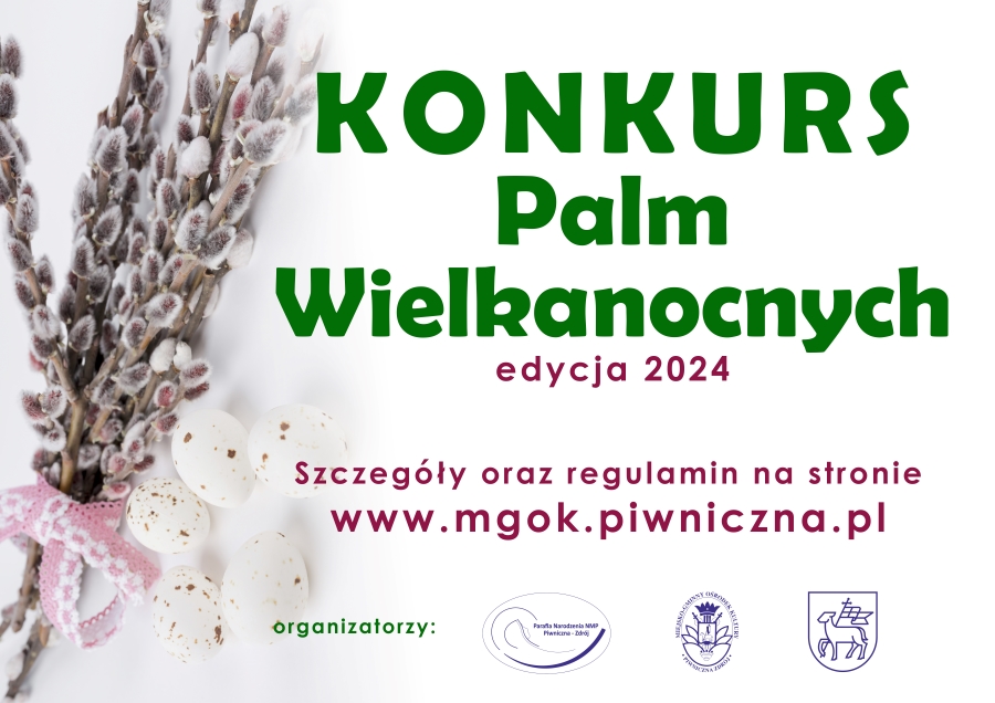 Konkurs Palm Wielkanocnych - edycja 2024