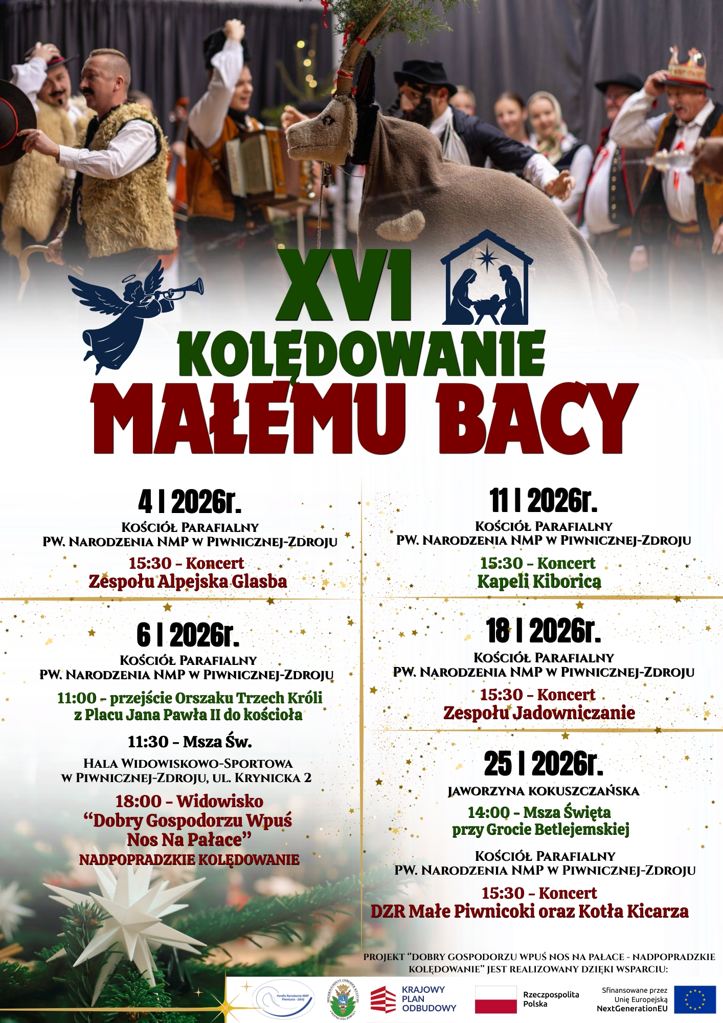 XVI Kolędowanie Małemu Bacy