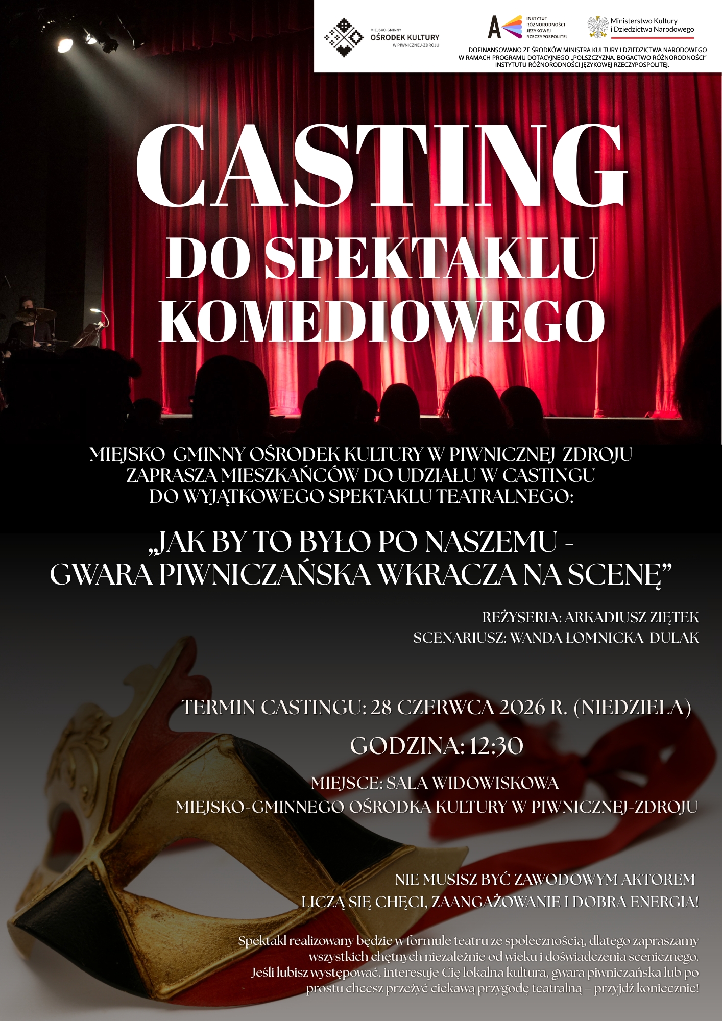 Casting do spektaklu