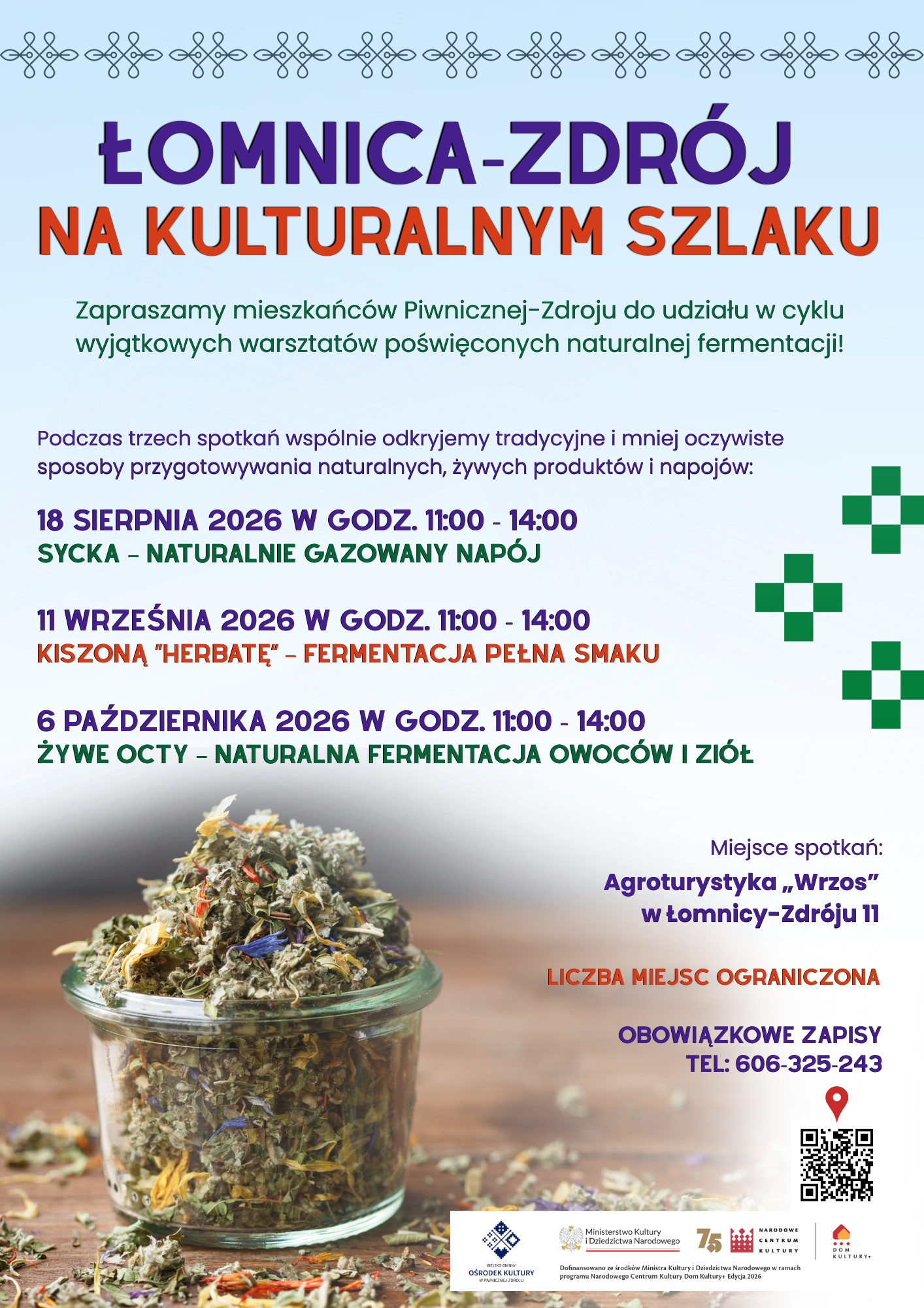 „Łomnica-Zdrój na kulturalnym szlaku”!