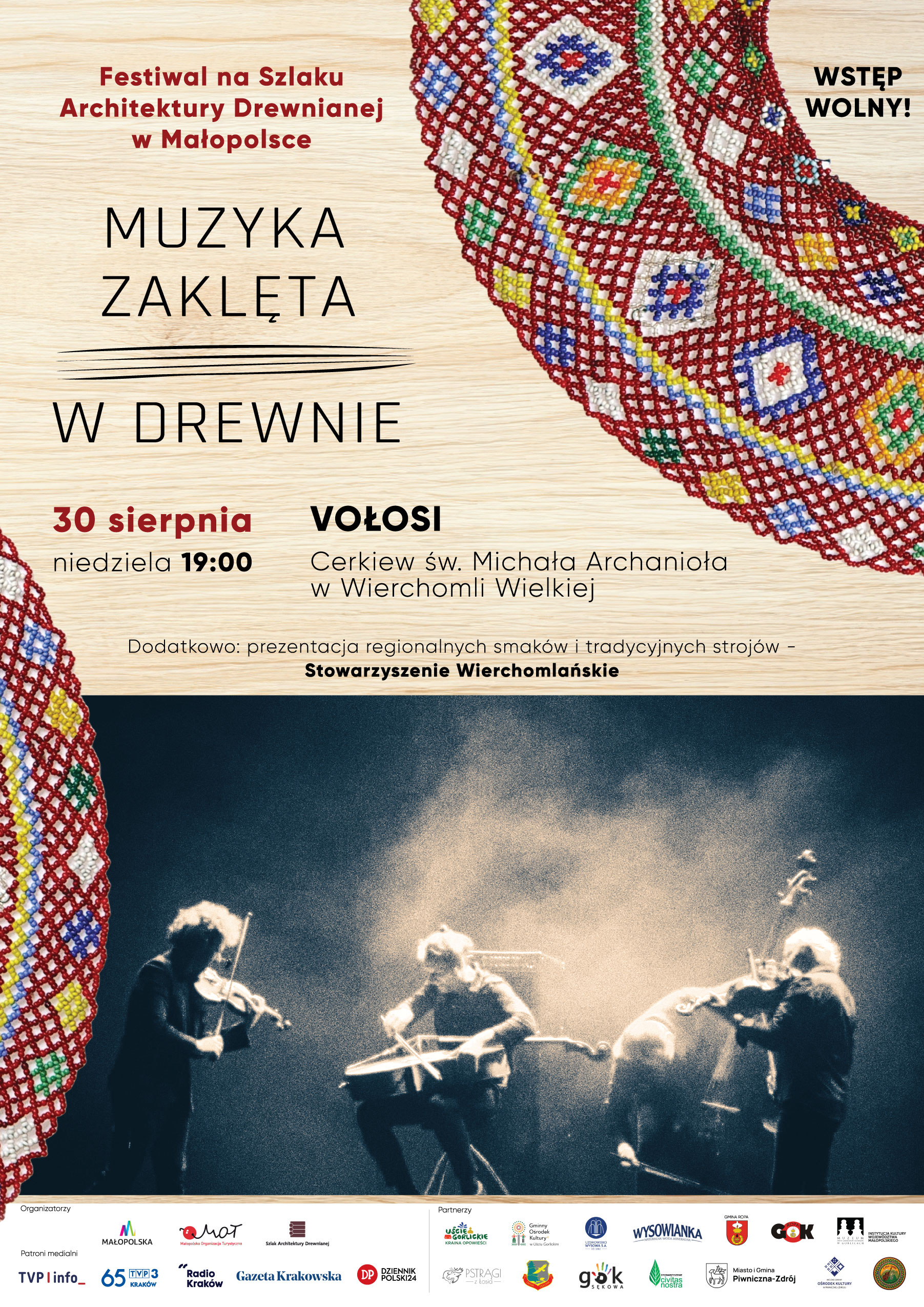 Festiwal „Muzyka Zaklęta w Drewnie”.🎻