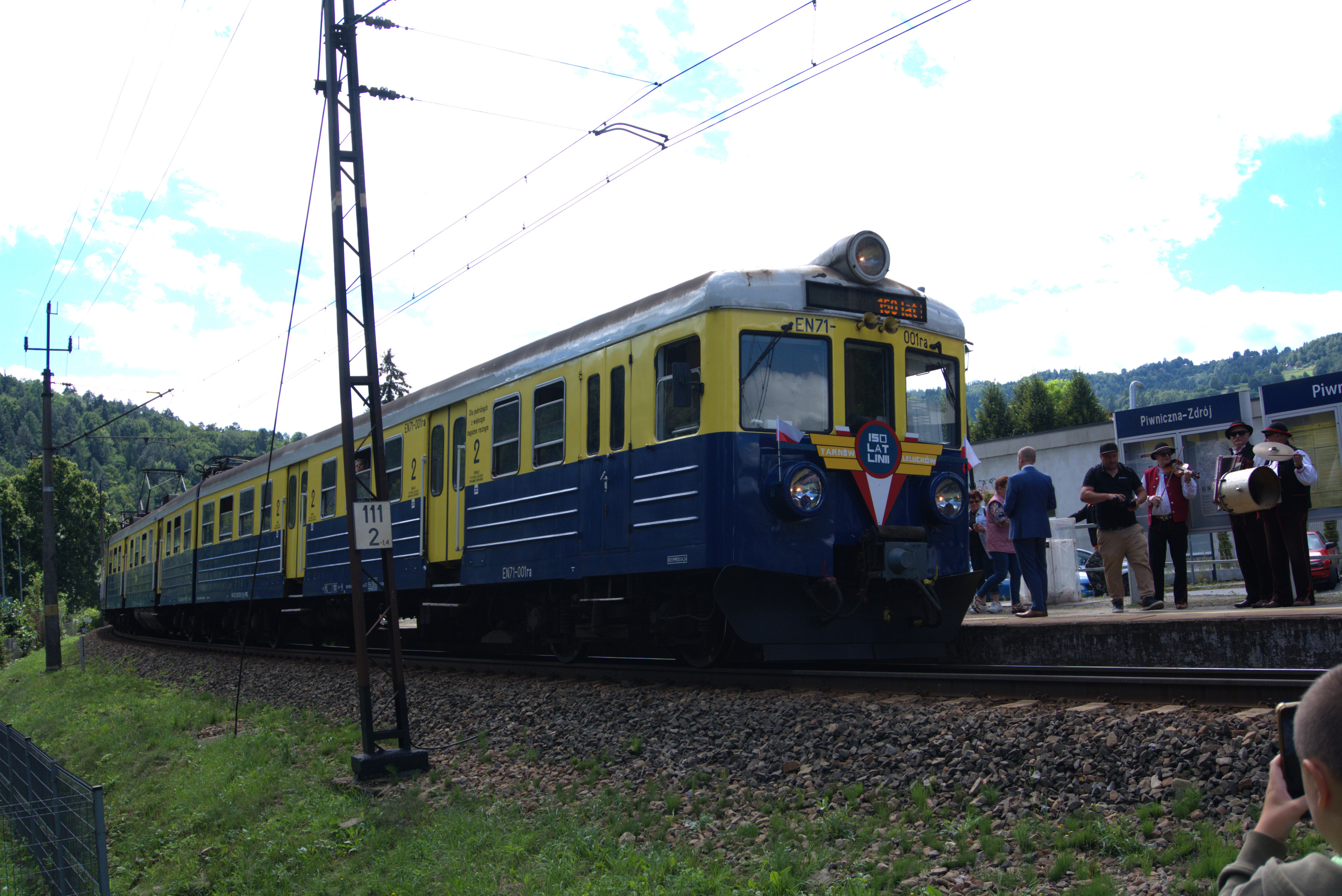 150-lecie istnienia linii kolejowej nr 96 Tarnów-Leluchów