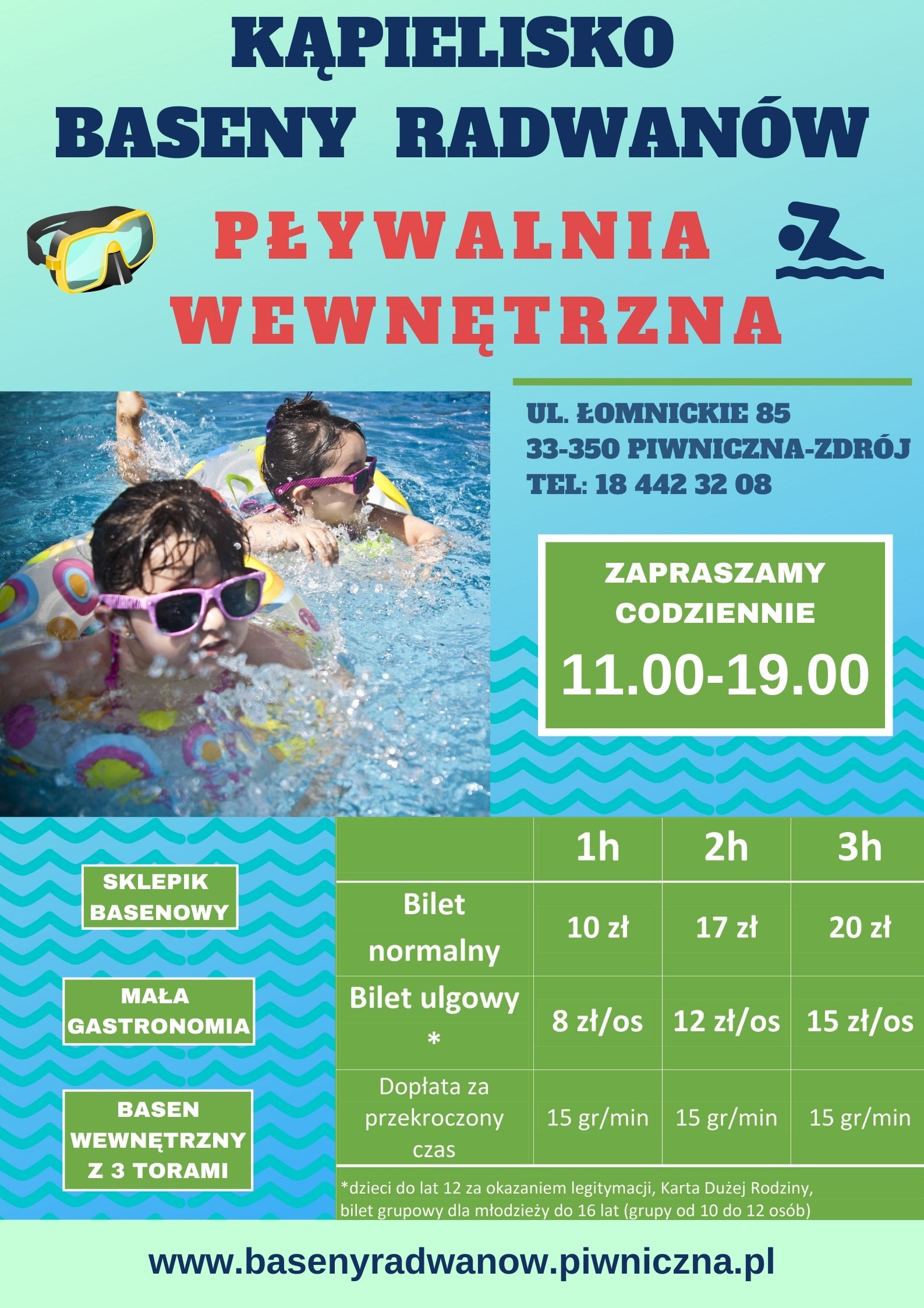 Zapraszamy na basen wewnętrzny