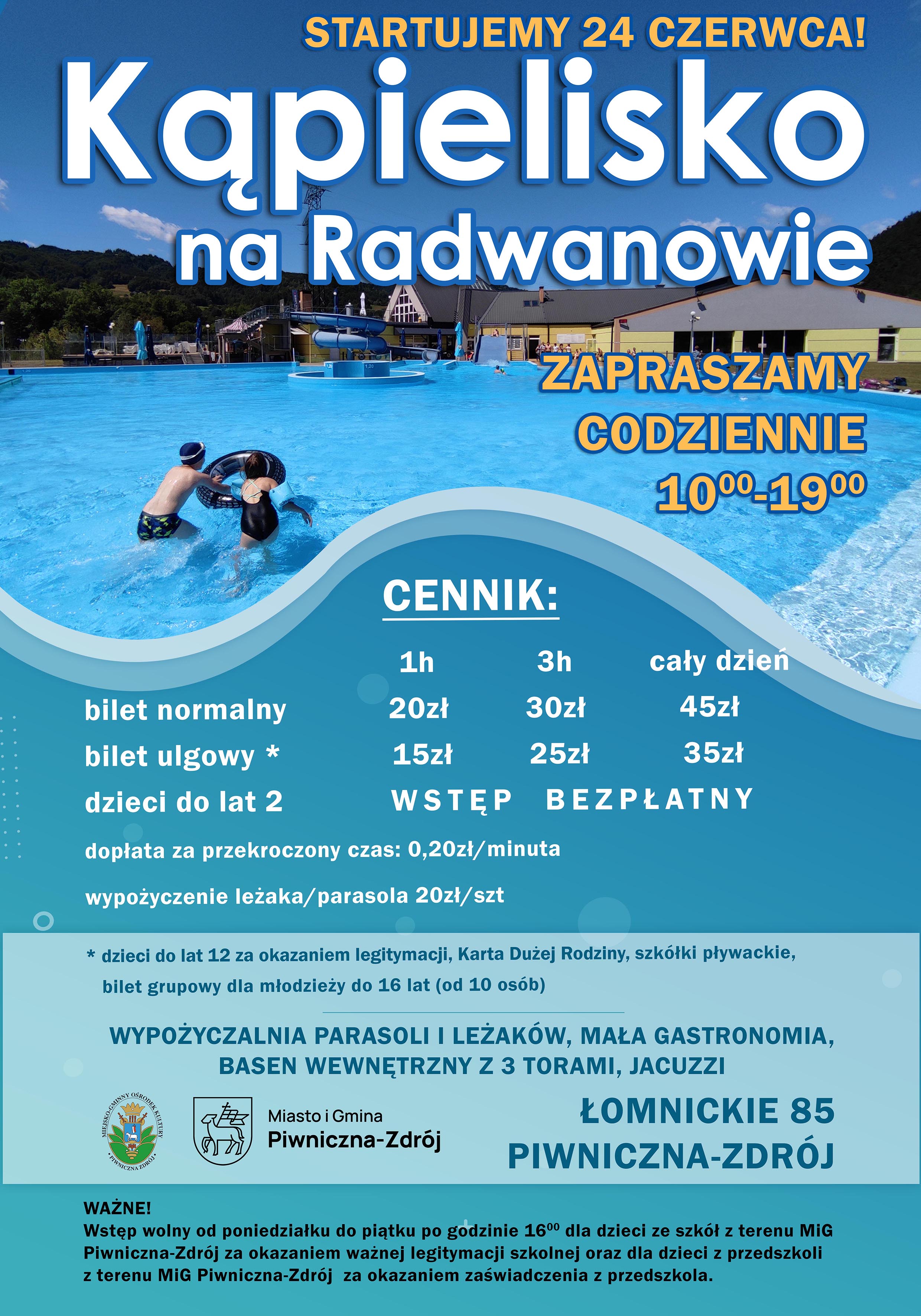 Baseny na Radwanowie zapraszają! :)