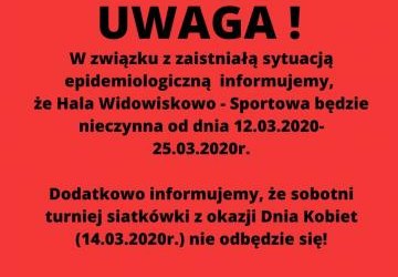 Uwaga! Ważna informacja!