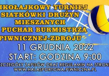 Mikołajkowy turniej w piłce siatkowej 11 grudnia 2022