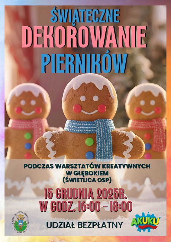 Świąteczne dekorowanie pierników - wstęp wolny