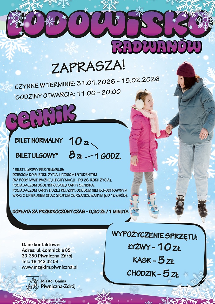 Lodowisko na Radwanowie - zaprasza