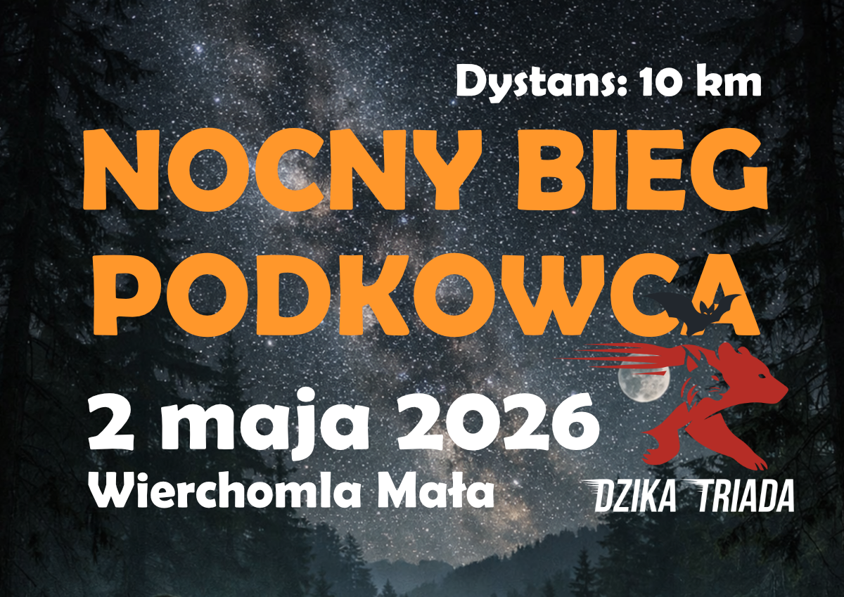 Ruszyły zapisy do Nocnego Biegu Podkowca w Wierchomli Małej