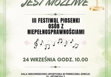 Festiwal Piosenki Osób z Niepełnosprawnościami