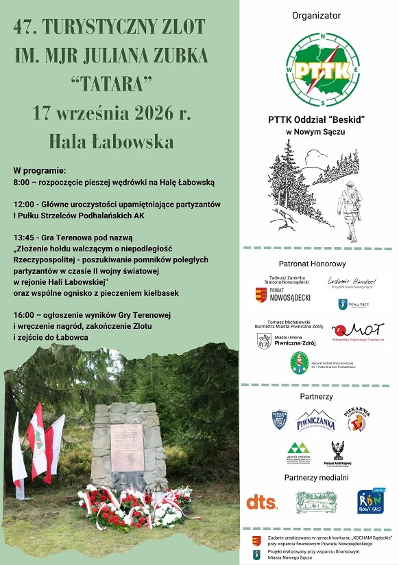 47.Turystyczny Zlot im. mjr. Juliana Zubka 