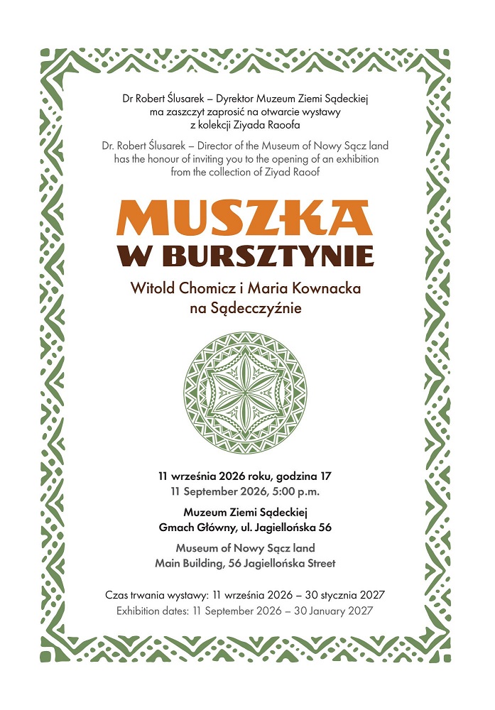 „Muszka w bursztynie” Witold Chomicz i Maria Kownacka na Sądecczyźnie