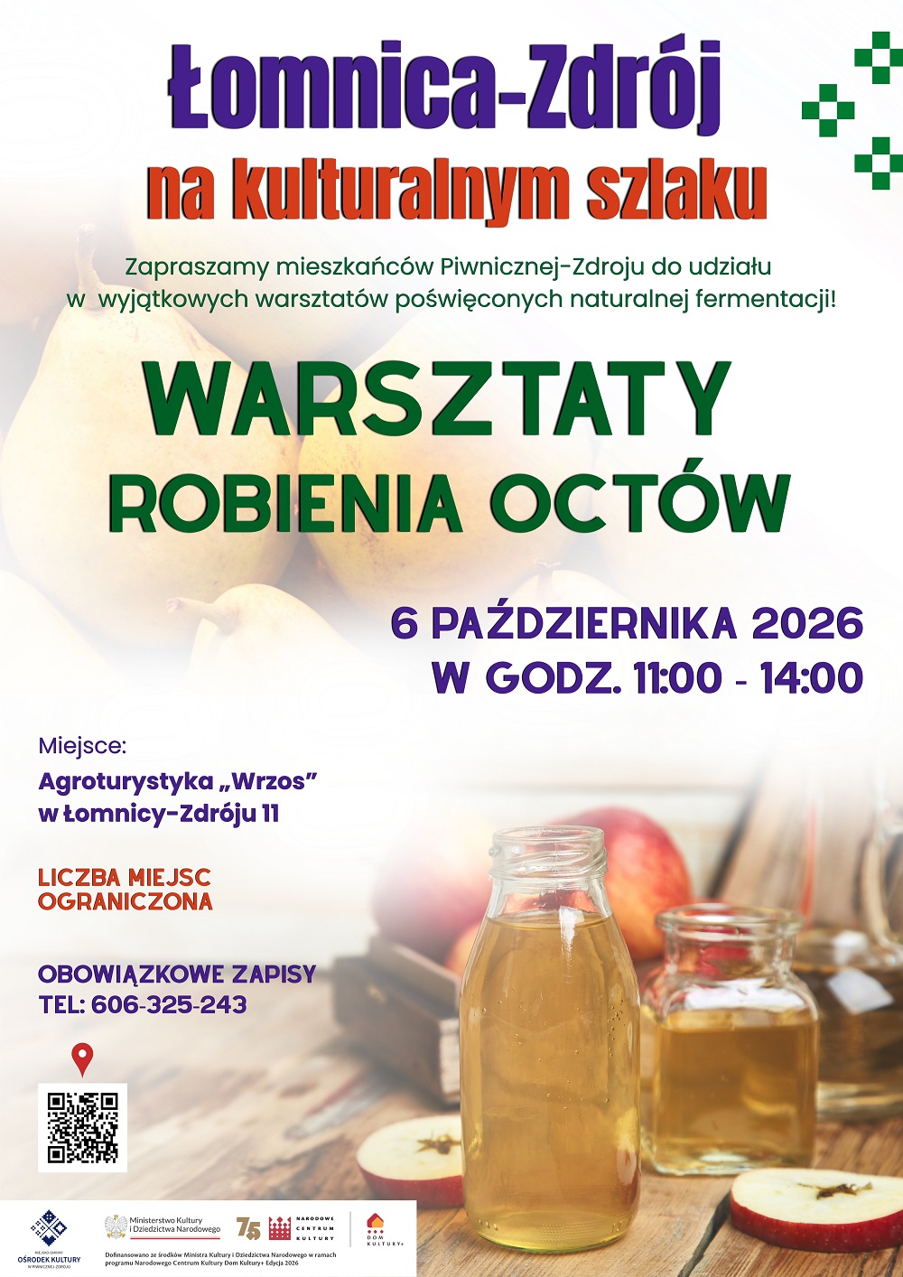 Warsztaty robienia octów - 6.10